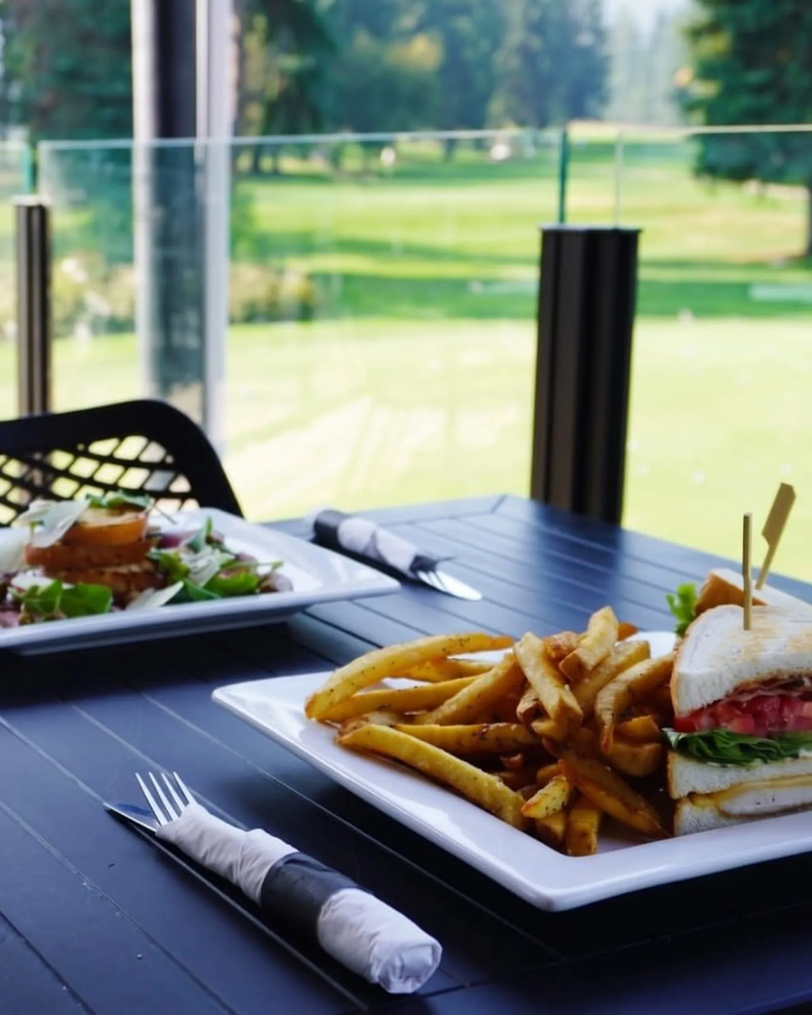 The Bistro patio.